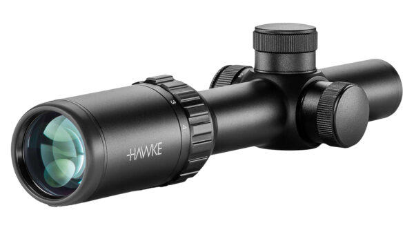 Hawke Sport Optics 14205 Vantage IR Riflescope Black 1-4x20mm 1″ Tube Illuminated Red/Green Turkey DOT IR Reticle