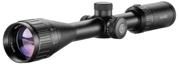 185122 Hawke Sport Optics 14242 Vantage IR Riflescope Black 4-12x40mm 1″ Tube Illuminated Red/Green Rimfire 22 WMR Reticle