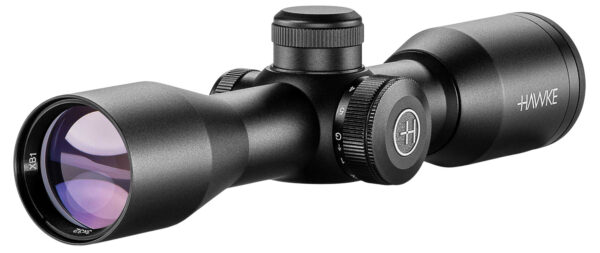 185137 Hawke Sport Optics 12211 XB Riflescope Black 3x32mm 1″ Tube Illuminated Red/Green XB SR Reticle