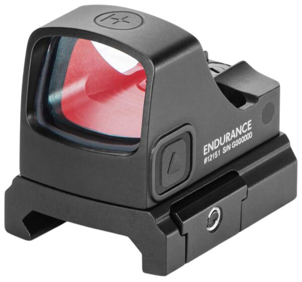 185139 Hawke Sport Optics 12151 Endurance Reflex Sight Black 1x21mm 3 MOA Dot/Circle Dot Reticle Weaver Rail/RMSc Footprint Mount