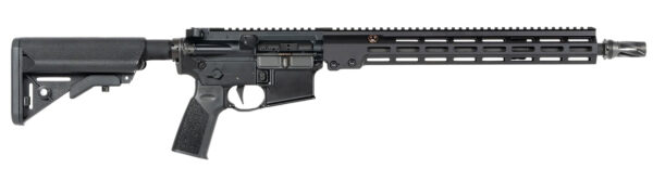Geissele Automatics 08625B Super Duty MOD1 5.56 NATO No Magazine 16″ Black Heavy Threaded Barrel, Black Receiver w/Picatinny Rail, B5 Enhanced SOPMOD Black Polymer Stock, A17 Grip