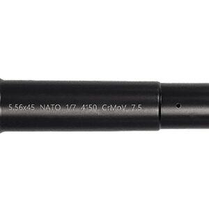185347 Lead & Steel Llc LS556MED-PIST-7.5 AR9 5.56NATO Government Profile Black Nitride Chrome Moly Vanadium