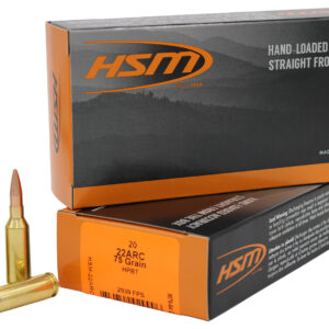 HSM 22 ARC 75GR BTHP – 20rd Box