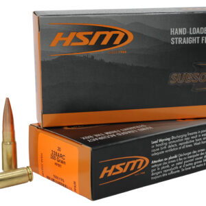 HSM 338ARC Subsonic 300gr HPBT – 20rd Box