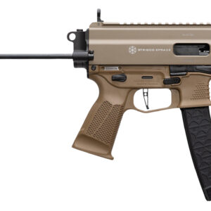 Grand Power Stribog SP9A3S 9mm PDW Tailhook Brace FDE