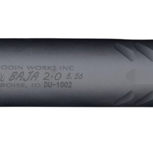 Odin Works SUP-BAJA-2.0-556-BLK BAJA  5.56mm 1.5″ Black Steel 1/2″x28