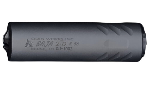 185648 Odin Works SUP-BAJA-2.0-556-BLK BAJA 5.56mm 1.5″ Black Steel 1/2″x28