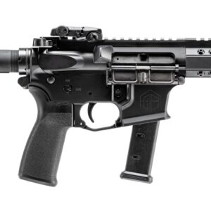 Alpha Foxtrot AA08X1HXX-XABK20 AFMG9  9mm Luger 20+1 7.50″ Black QPQ Threaded Barrel, M-LOK Handguard, Black Anodized Aluminum Receiver w/Picatinny Rail, Black Polymer SB Tactical Brace, MFT Grip