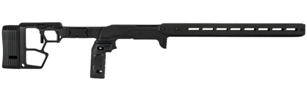 185754 Mdt Sporting Goods Inc 116079BLK ACC Premier Gen2 Chassis Cerakote Black Aluminum Fits Ruger American Rimfire 34.40″ OAL