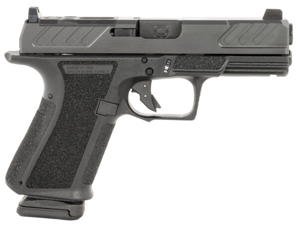 Shadow Systems SS-1306-B MR920 Foundation 9mm Luger 15+1 4″ Black Nitride barrel, Black Nitride Optic Ready/Serrated Slide, Black Polymer Frame w/Beavertail & Picatinny Rail, Ambidextrous, *Blemished