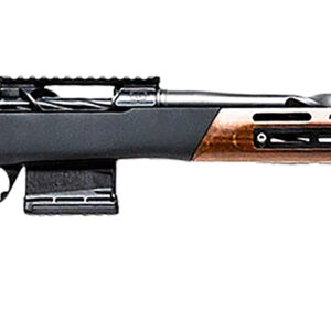 Horizon Firearms HRFMAX22CM18R Venatic Max 22 Creedmoor 5+1 18″  Nano Flat Black Fluted Threaded Barrel, Black DLC Aluminum Receiver w/Picatinny Rail, Woox Furiosa Aluminum/Wood Stock, Right Hand
