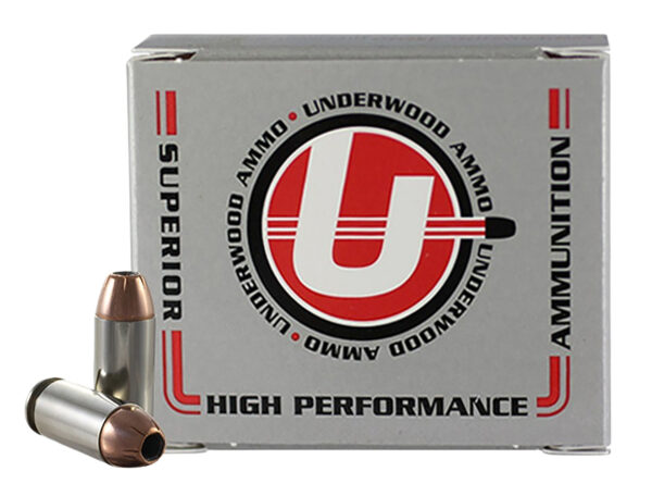 186090 Underwood Ammo 223 XTP 40S&W 155gr Jacketed Hollow Point 20 Per Box/10 Case
