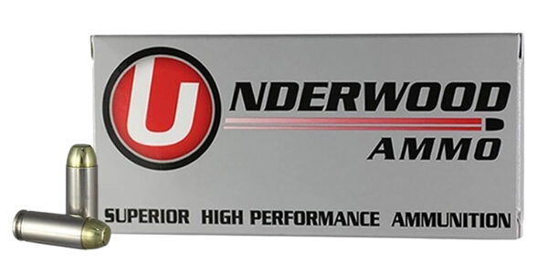186091 Underwood Ammo 10mm 180gr FMJ 50rd Box