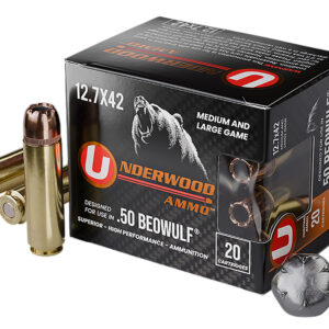 Underwood 50 Beowulf 350gr XTP JHP 20rd Box