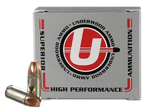 186140 Underwood Xtreme Defender 9mm Luger Monolithic 20rd Box