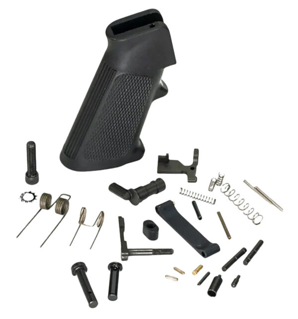 White Label Armory WLA-LOW-1015-01 AR-15 Lower Parts Kit — Black