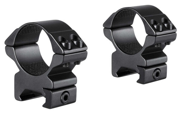 186341 Hawke Sport Optics 22116 Match Mount Matte Black Anodized Aluminum 30mm Tube, Medium Weaver