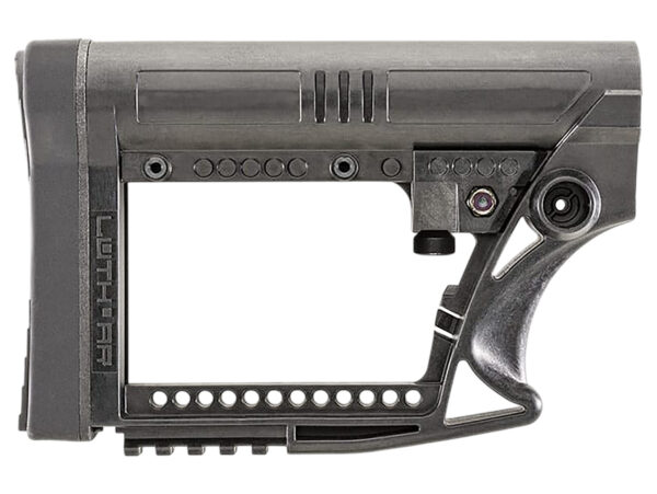 186387 LUTH-AR MBA-4 SKULLATON Collapsible Stock — Black