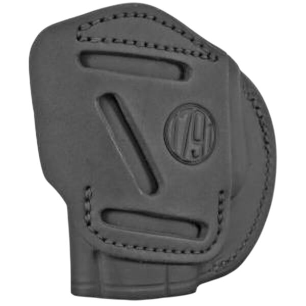 186509 CobraTec Knives 4WH6SBLL 4-Way Concealment Holster IWB/OWB Size 6 Black Fits Beretta APX Carry Left Hand
