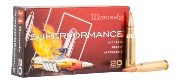 186510 Hornady 80772 Superformance 308Win 180gr Super Shock Tip 20 Per Box/10 Case