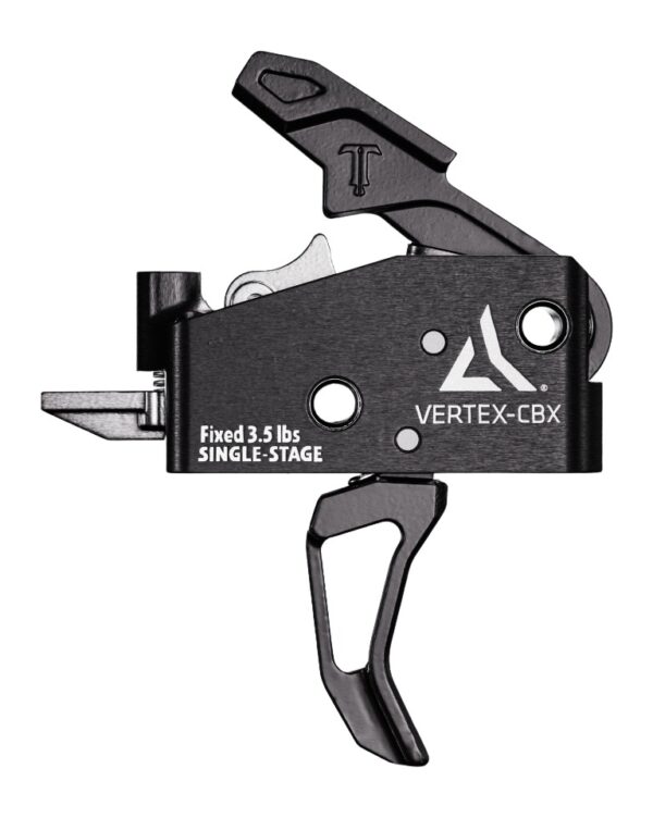 186857 Radian Weapons R0927 Vertex CBX Black Single-Stage Fits AR-15