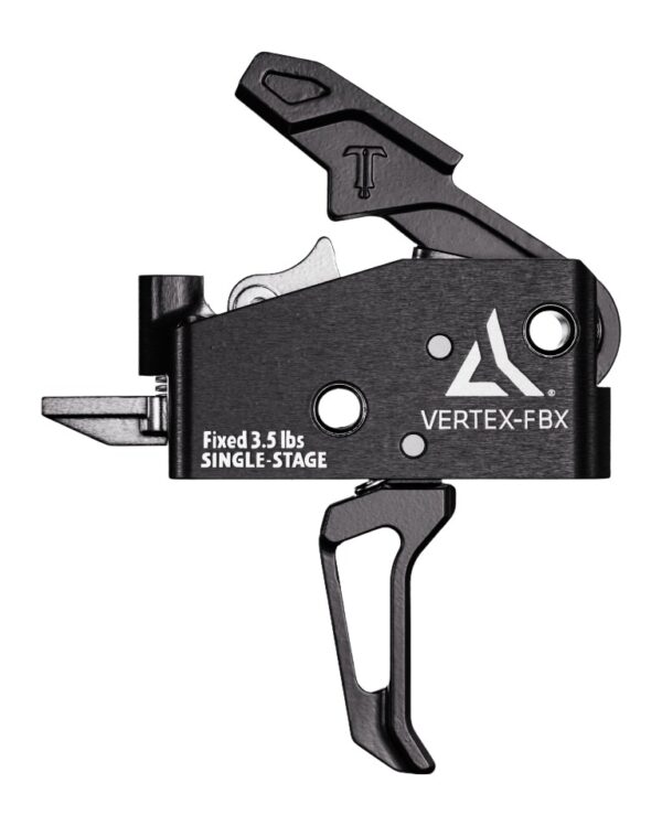 186858 Radian Weapons R0928 Vertex FBX Black Single-Stage Fits AR-15