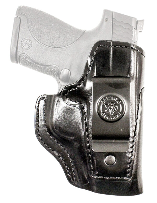 186985 DeSantis Gunhide 127BA2WZ0 Inside Heat IWB Black Leather Fits Springfield Hellcat Pro Right Hand