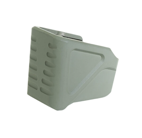 187034 Timber Creek Outdoors GLMEPOD Glock 17/19 Magazine Extension Plate OD Green Aluminum