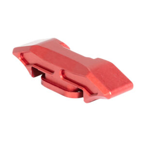 187084 Timber Creek Outdoors GLCHR Glock 17/19 Charging Handle Red Aluminum Ambidextrous Hand
