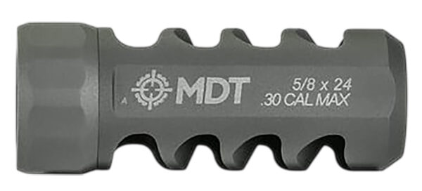 187218 MDT Hunt Brake 30Cal 5/8-24 Black Titanium