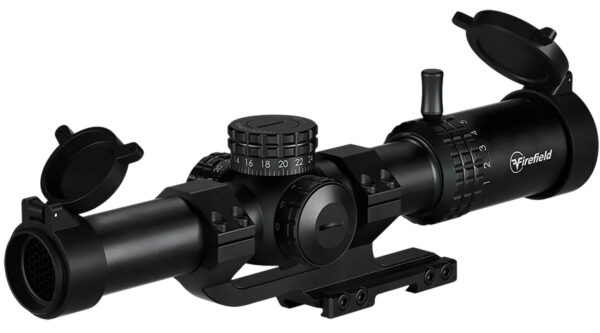 187221 Firefield FF13075 RapidStrike Black 1-10x24mm, 30mm Tube Illuminated Black/Green/Red CR1 Reticle