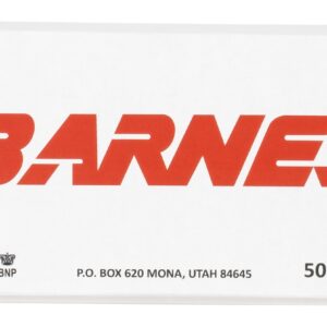 Barnes Bullets 32521   9mmLuger 115gr Sierra Jacketed Hollow Point 50 Per Box/10 Case