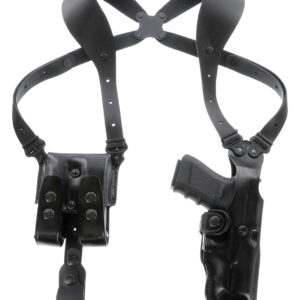 Galco VHS4212RB VHS 4.0 Shoulder System Black Leather Fits 1911 Fits 5″ Barrel Ambidextrous