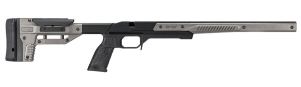 187278 Mdt Sporting Goods Inc 106159GRY Oryx Sportsman Black Anodized Aluminum Fits Howa 1500 SA/ Weatherby Vanguard Short Action