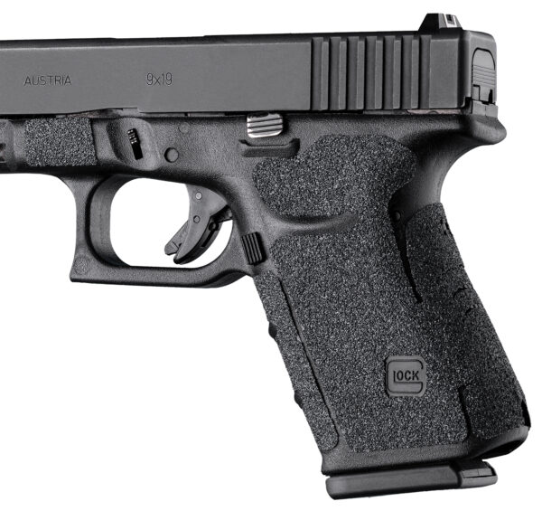 Hogue 17239 Wrapter  Black Adhesive Rubber Fits Glock 19/23/32/38 Gen3 Fits Pistol