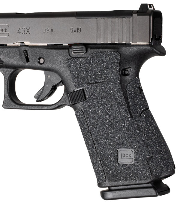 187490 Hogue Wrapter Black Adhesive Rubber Grip for Glock 43X/48
