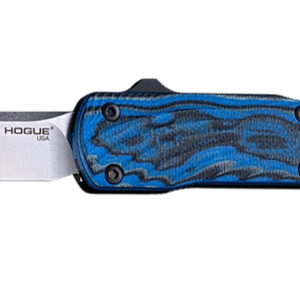 Hogue Counterstrike Auto 3.35″ OTF Blue Aluminum/G10