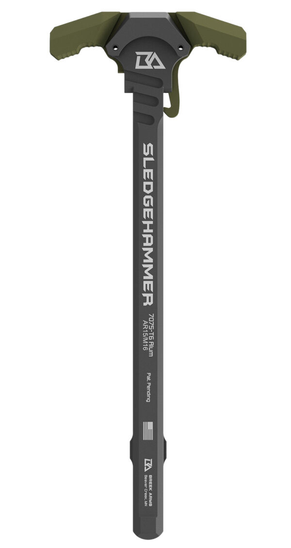 Breek Arms Sledgehammer AR-15 Ambidextrous Charging Handle OD Green