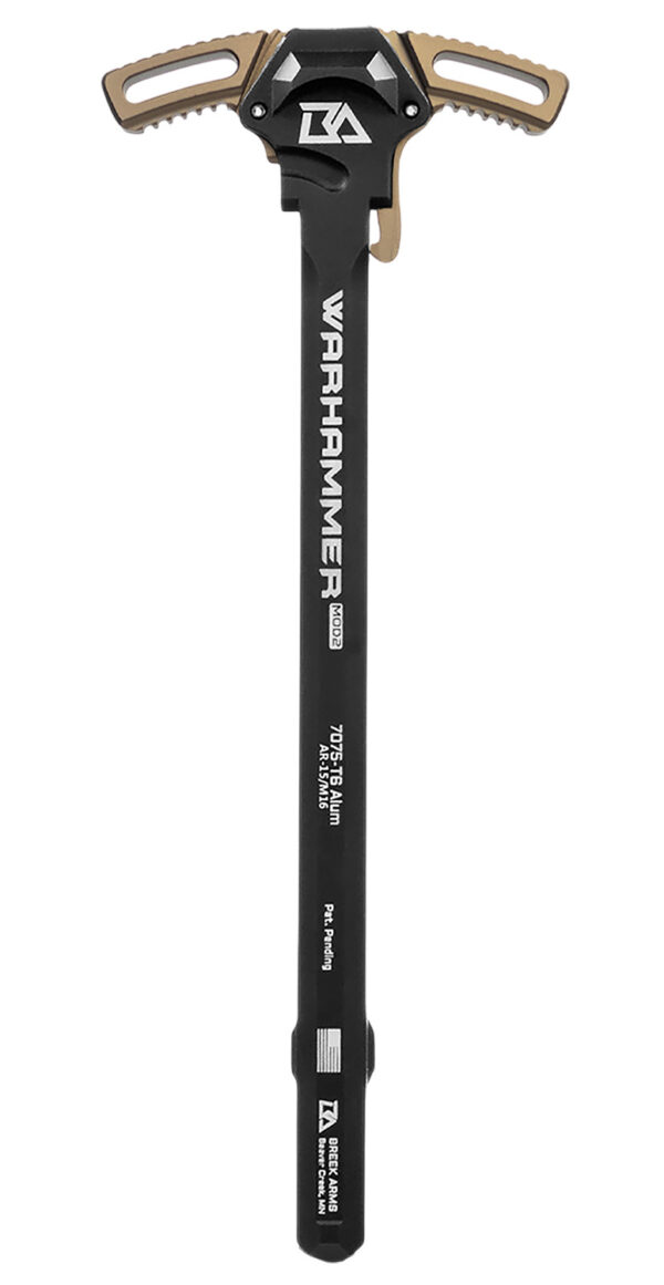 Breek Arms Warhammer Mod2 Ambidextrous Charging Handle FDE