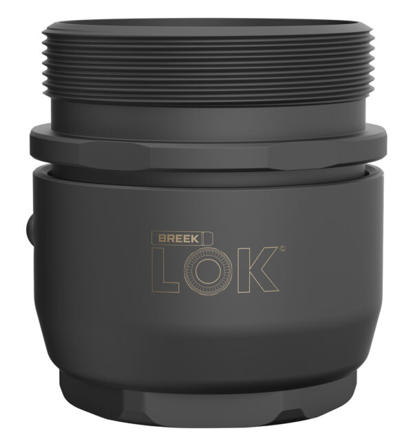 187657 Breek Arms Breek-LOK 3QD Hub 1.375×24 Titanium DLC