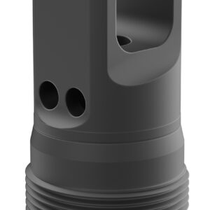 Breek Arms BRK4430 Echo Single Port Plan B Black Nitride Steel 1/2″x28 Threads 223 Cal/5.56mm
