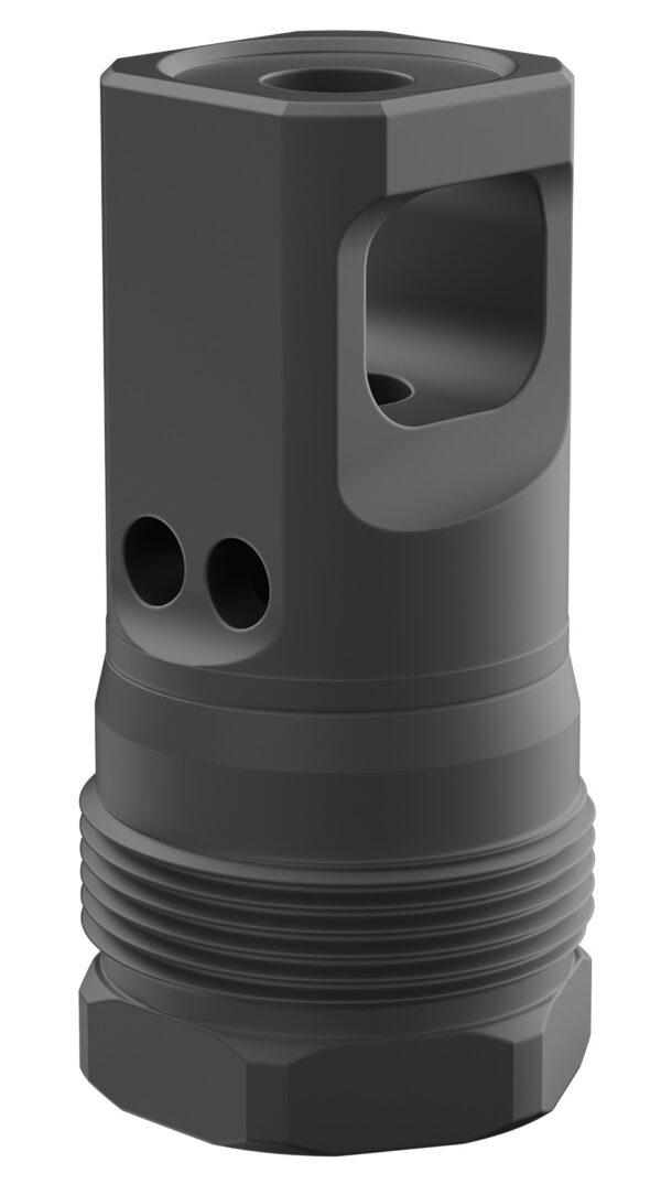 187676 Breek Arms BRK4430 Echo Single Port Plan B Black Nitride Steel 1/2″x28 Threads 223 Cal/5.56mm