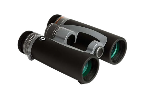 187690 Konus 2348 Prince 8x42mm Bak-4 Prism, Center Focus, Black/Silver Aluminum w/Rubber Armor