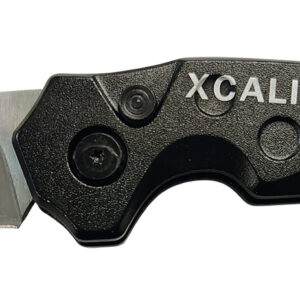 Xcaliber Knife Company  Switch Blade  2.41″ Folding Drop Point Plain Stainless D2 Steel Blade. 4.15″ Aluminum Handle