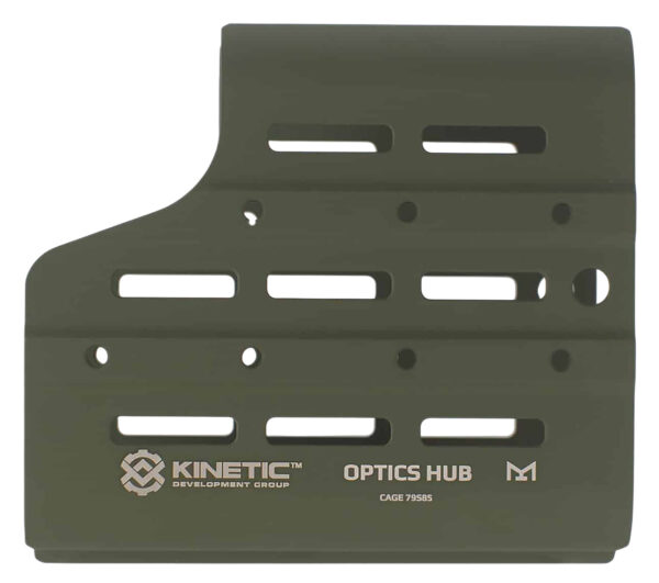187783 Kinetic Development Group MSH5-113 Optics HUB Spotting Scope Case Green Aluminum