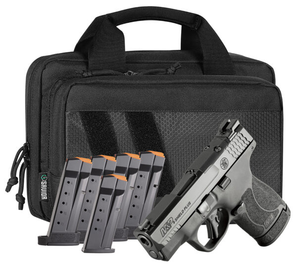 187863 Smith & Wesson M&P9 Shield Plus 9mm 3.1″ Bundle (6 Mags)