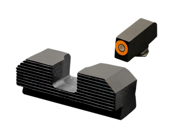 XS Sights Minimalist Night Sight Set for Glock — Orange Tritium