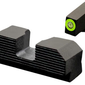 XS Sights Minimalist Night Sights for Glock Models — Green/Black Oxide