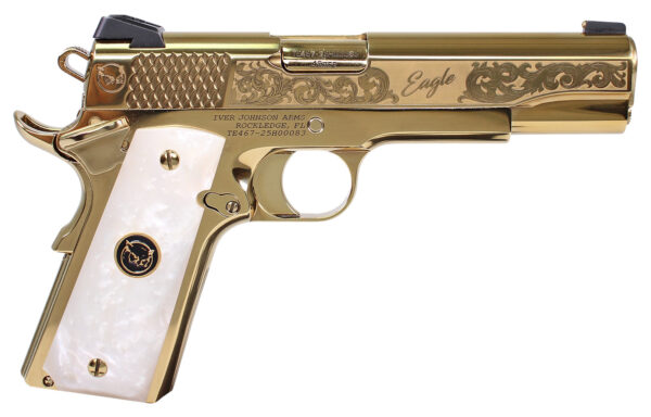 Iver Johnson Noble Eagle WP G2 45 ACP 5in Pearl Grip