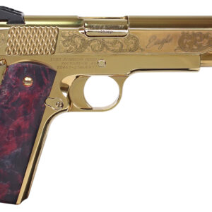 Iver Johnson Noble Eagle EX 1911 .45 ACP 5in Gold PVD